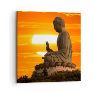 Vászonkép - Félelem nélkül a világtól - 70x70 cm