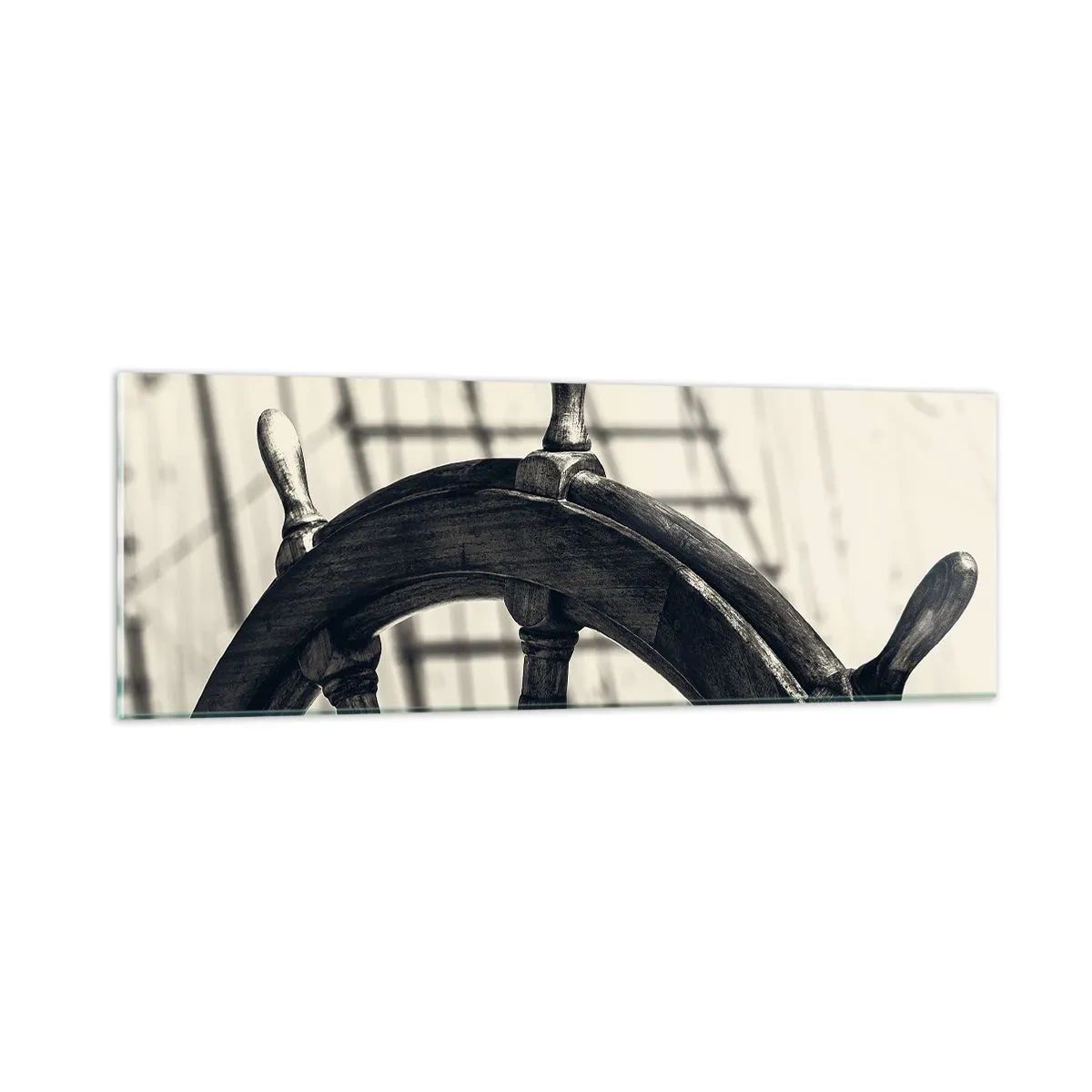 Üveg kép - Tengeri történetek - 90x30 cm