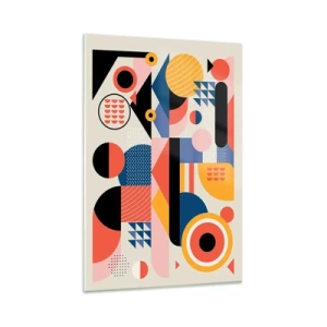 Üveg kép - Összetétel: játszadozzunk - 80x120 cm