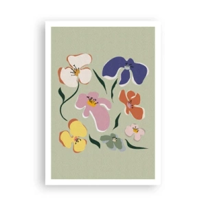 Poszter - Árvácskák egy testvérnek - 70x100 cm