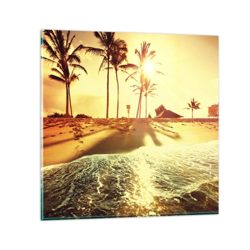 Üveg kép - Kaliforniai délután - 70x70 cm