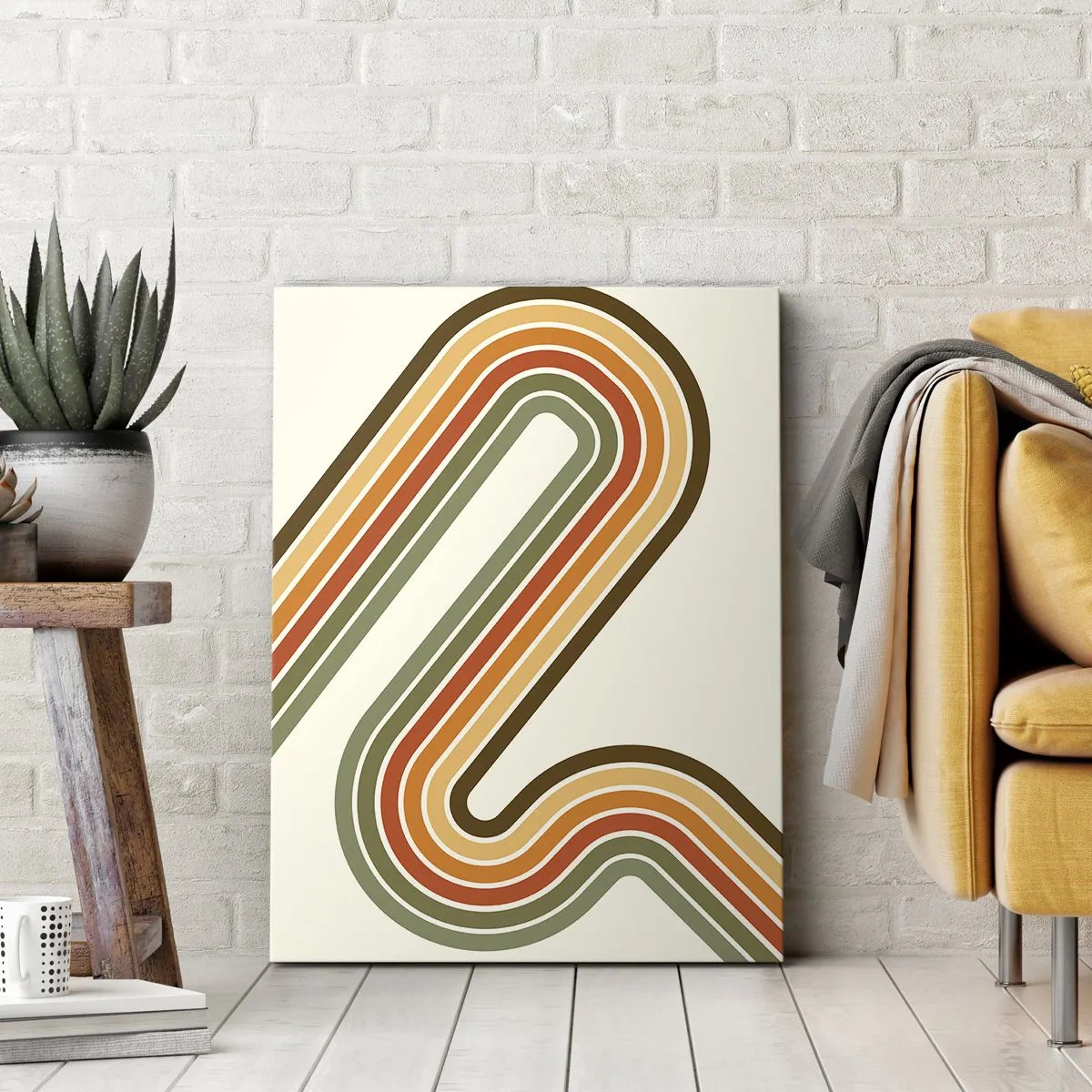 Vászonkép - Cikkcakkban a célba - 50x70 cm