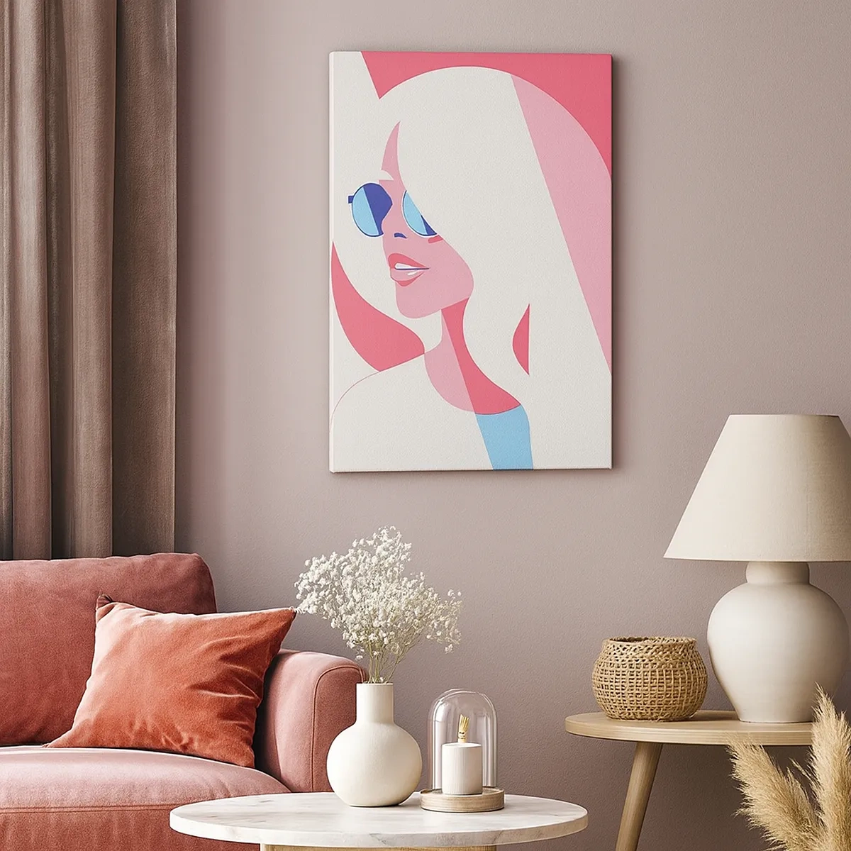 Vászonkép - Szőke volt... - 50x70 cm