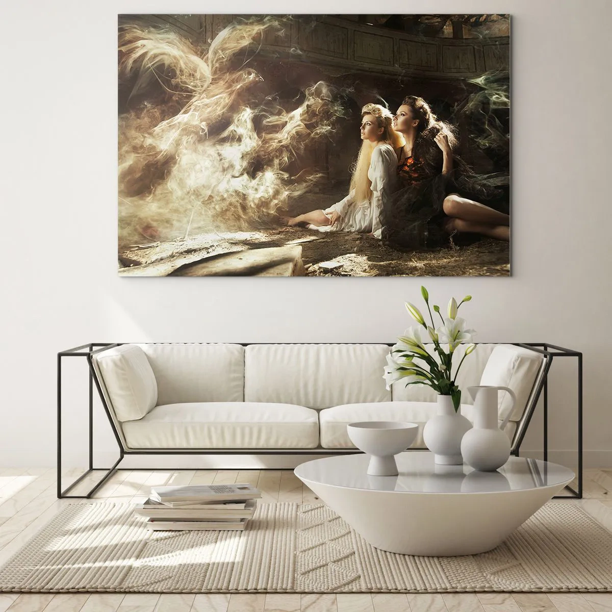 Üveg kép - És lett költészet - 120x80 cm