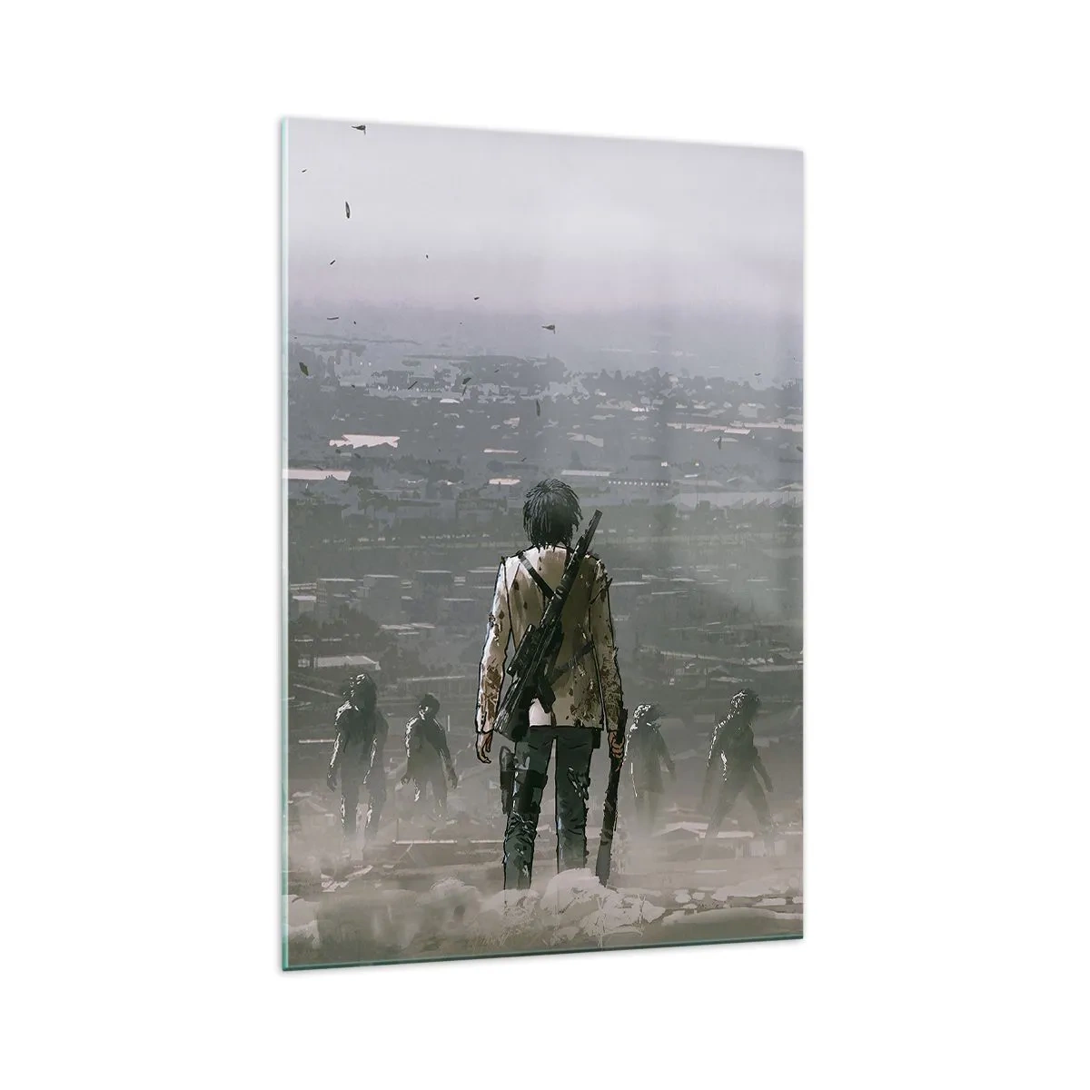 Üveg kép - Utolsó igazságos? - 70x100 cm