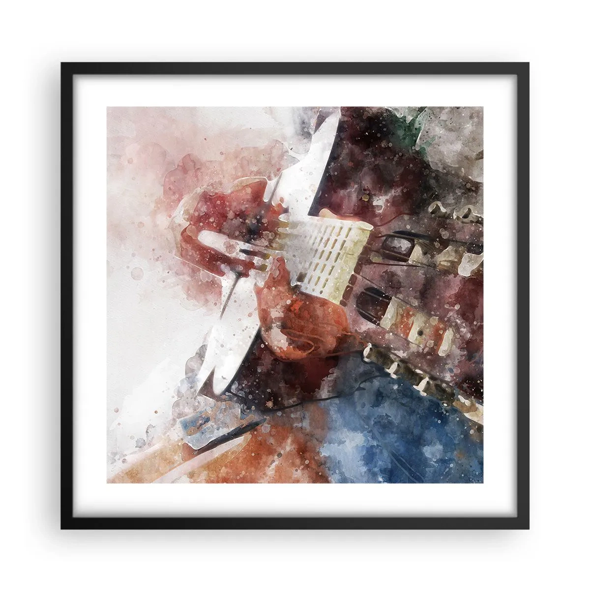 Poszter fehér keretben - És mit gondolsz róla? - 50x50 cm