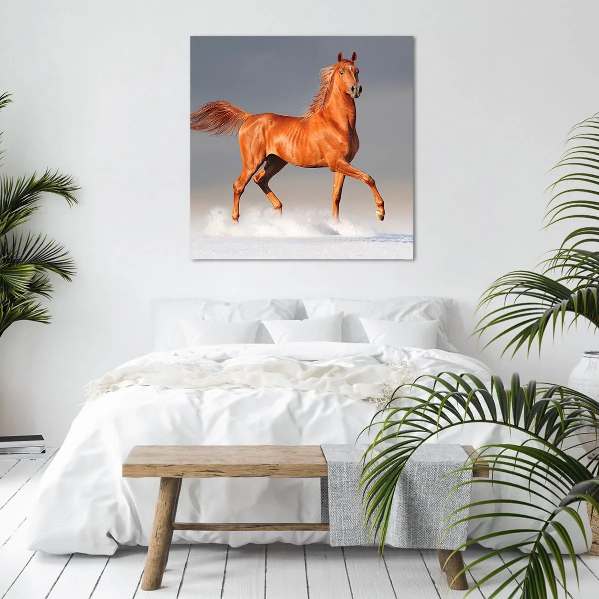 Vászonkép - Táncoló szépség - 70x70 cm