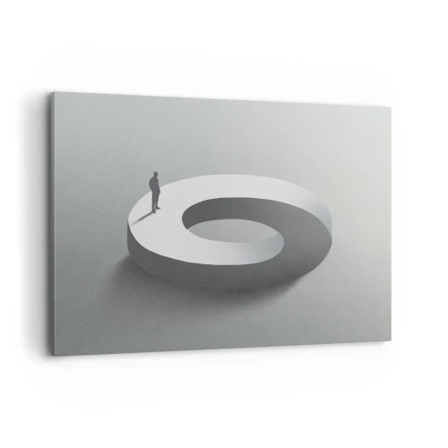 Vászonkép - És bölcsnek lenni - 100x70 cm