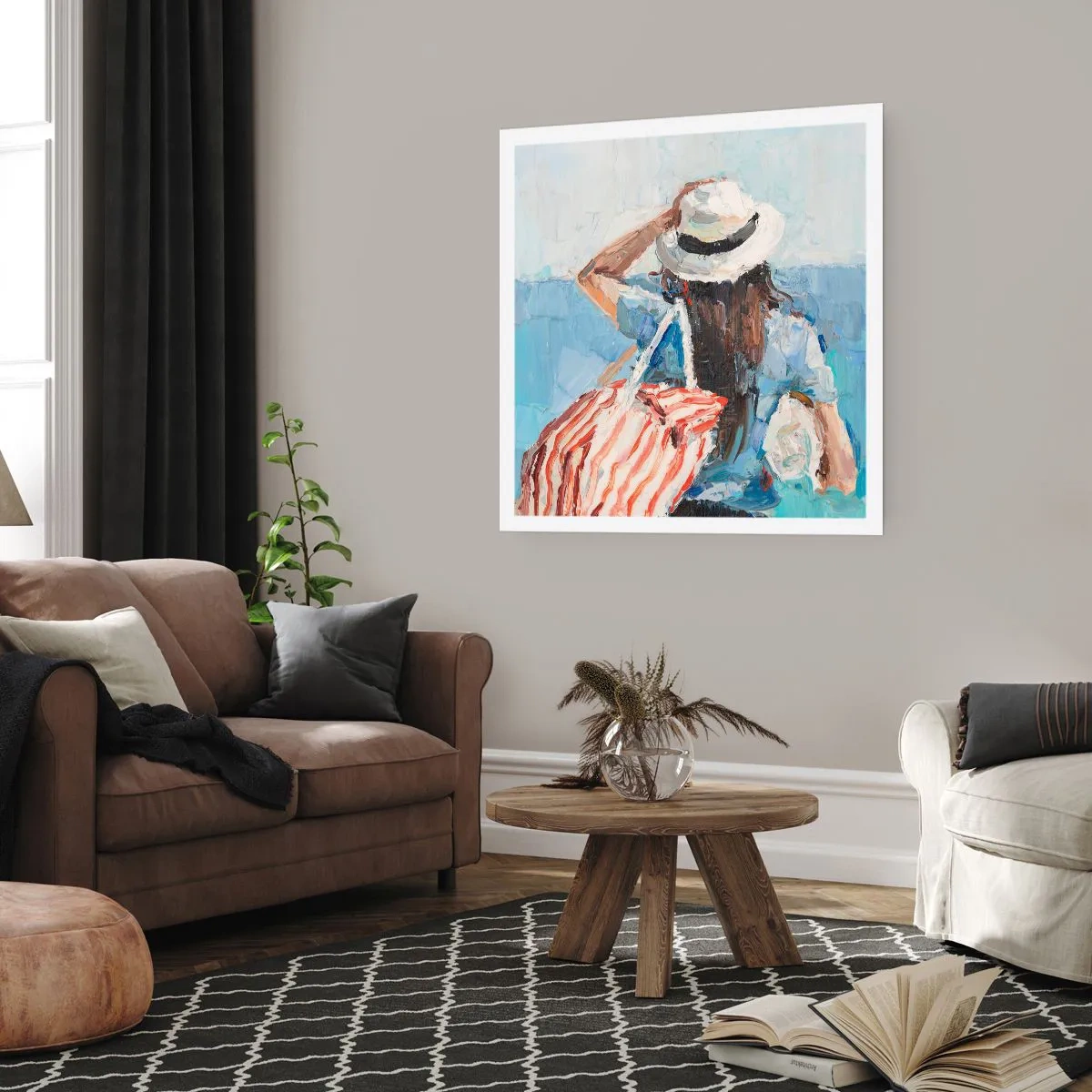 Poszter - Üdvözöljük a nyaraláson - 40x40 cm