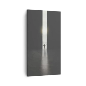 Vászonkép - Egy lépés a fényes jövő felé - 45x80 cm