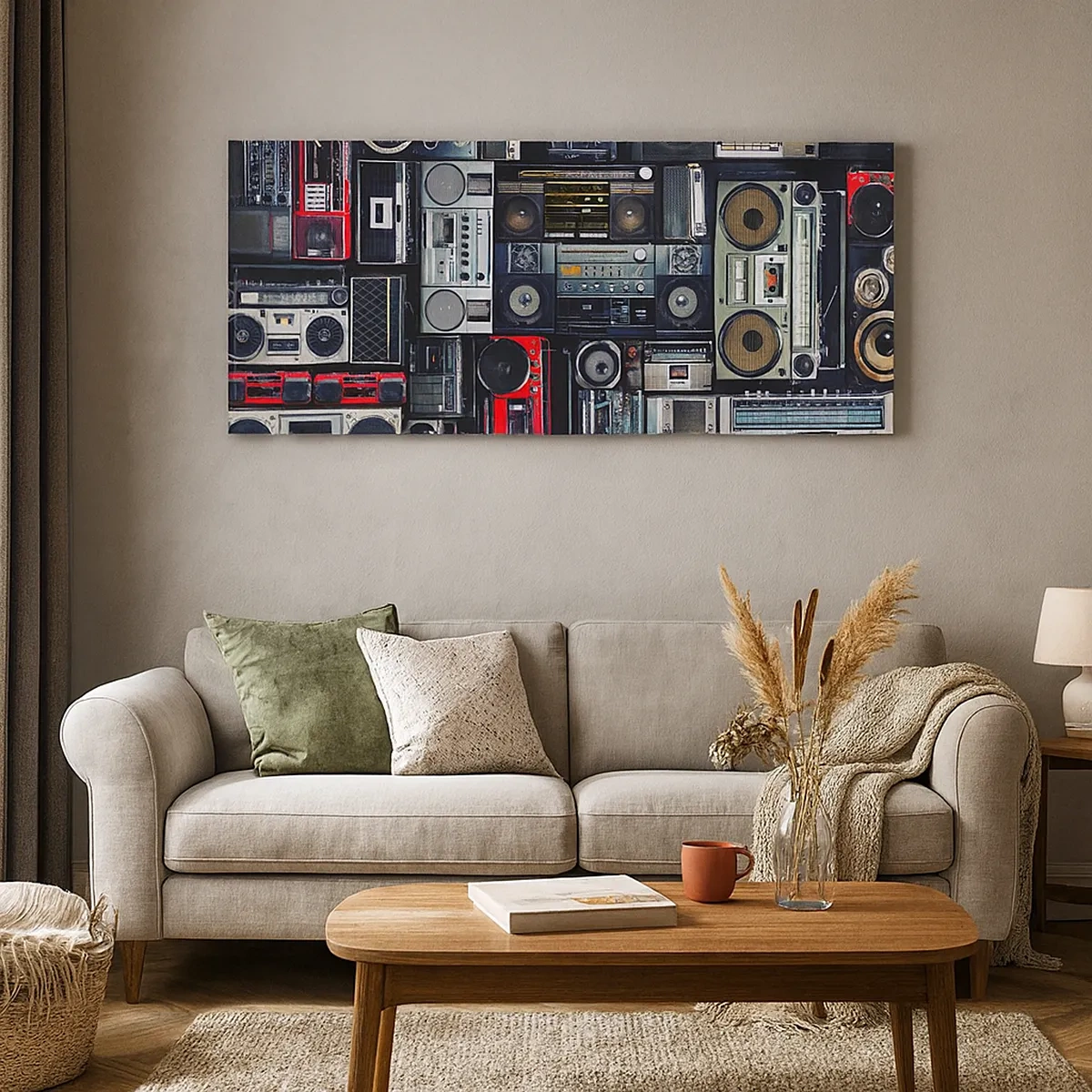 Vászonkép - A 80-as évek nosztalgiája - 30x30 cm