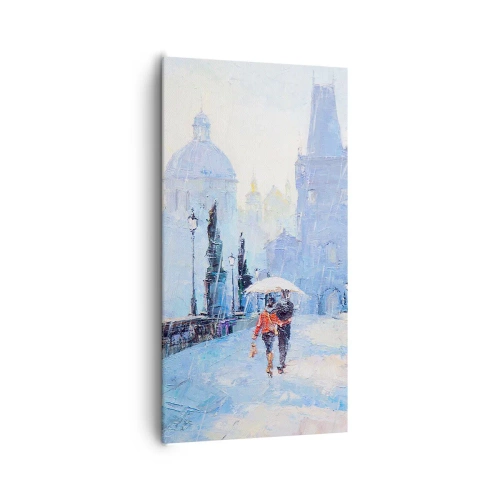 Vászonkép - Az eső biztosan elvarázsolt minket - 65x120 cm