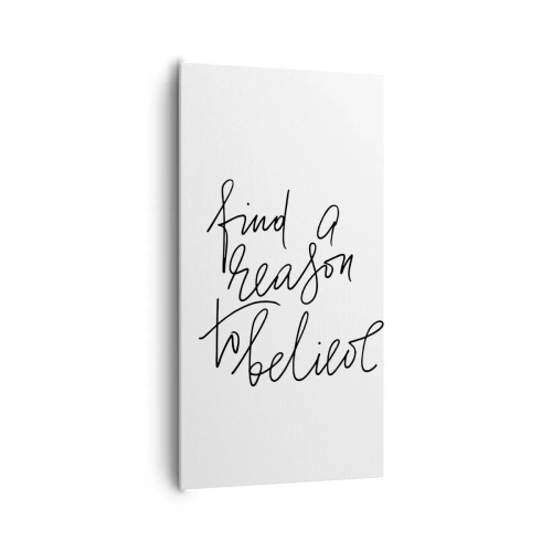 Vászonkép - Ez lehetséges - 65x120 cm