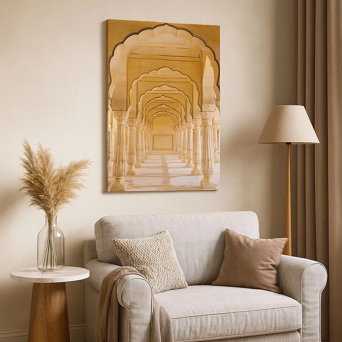 Vászonkép - A maharadzsa palotájában - 50x70 cm