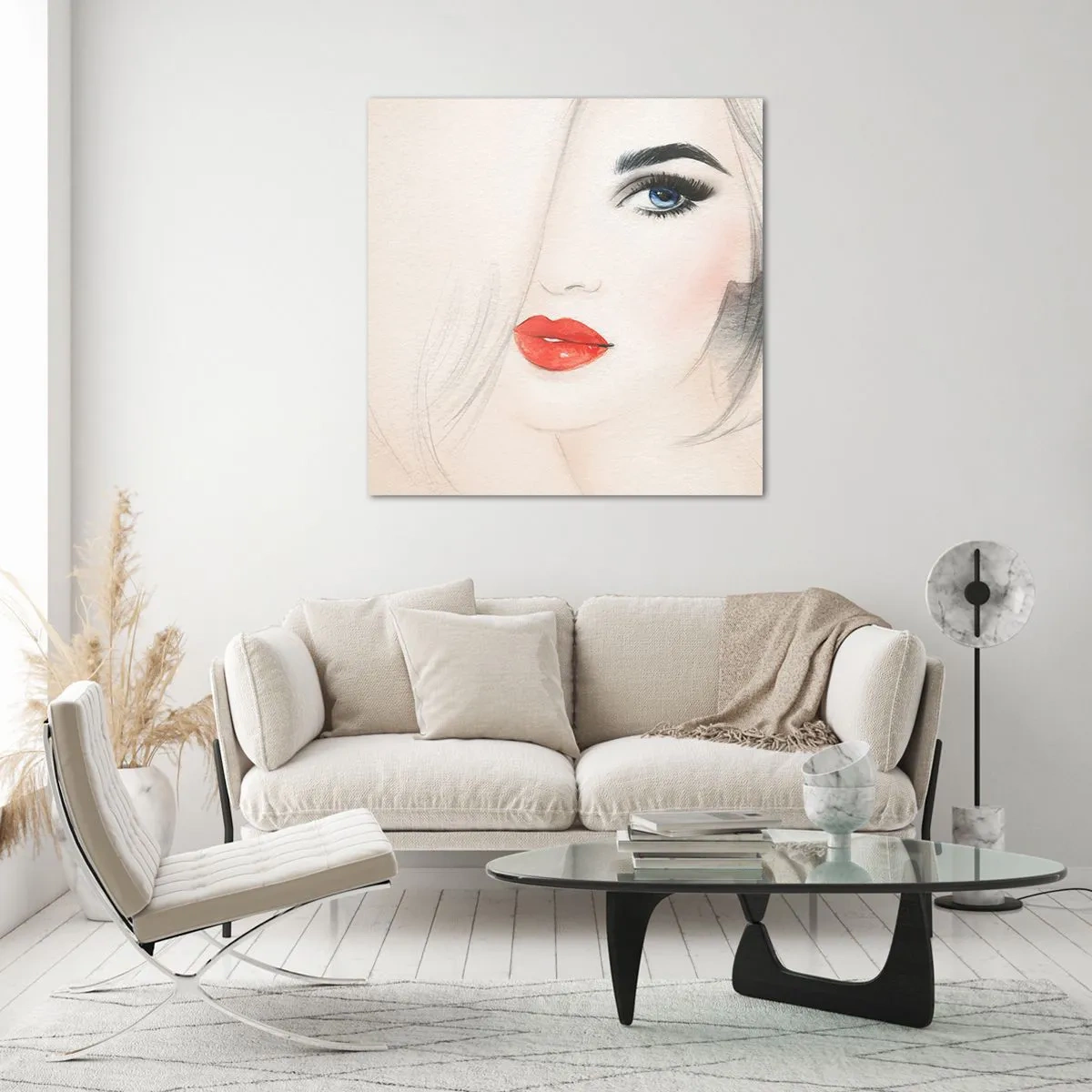 Üveg kép - Hipnotizál és kábít - 30x30 cm