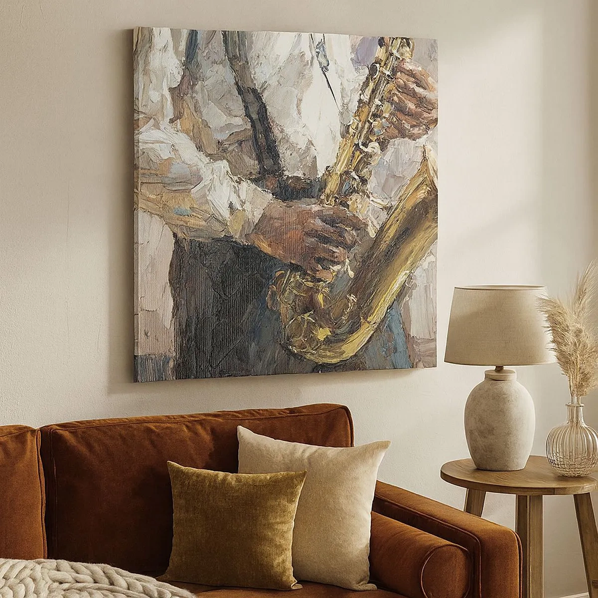 Vászonkép - Itt az idő egy szólóra - 30x30 cm