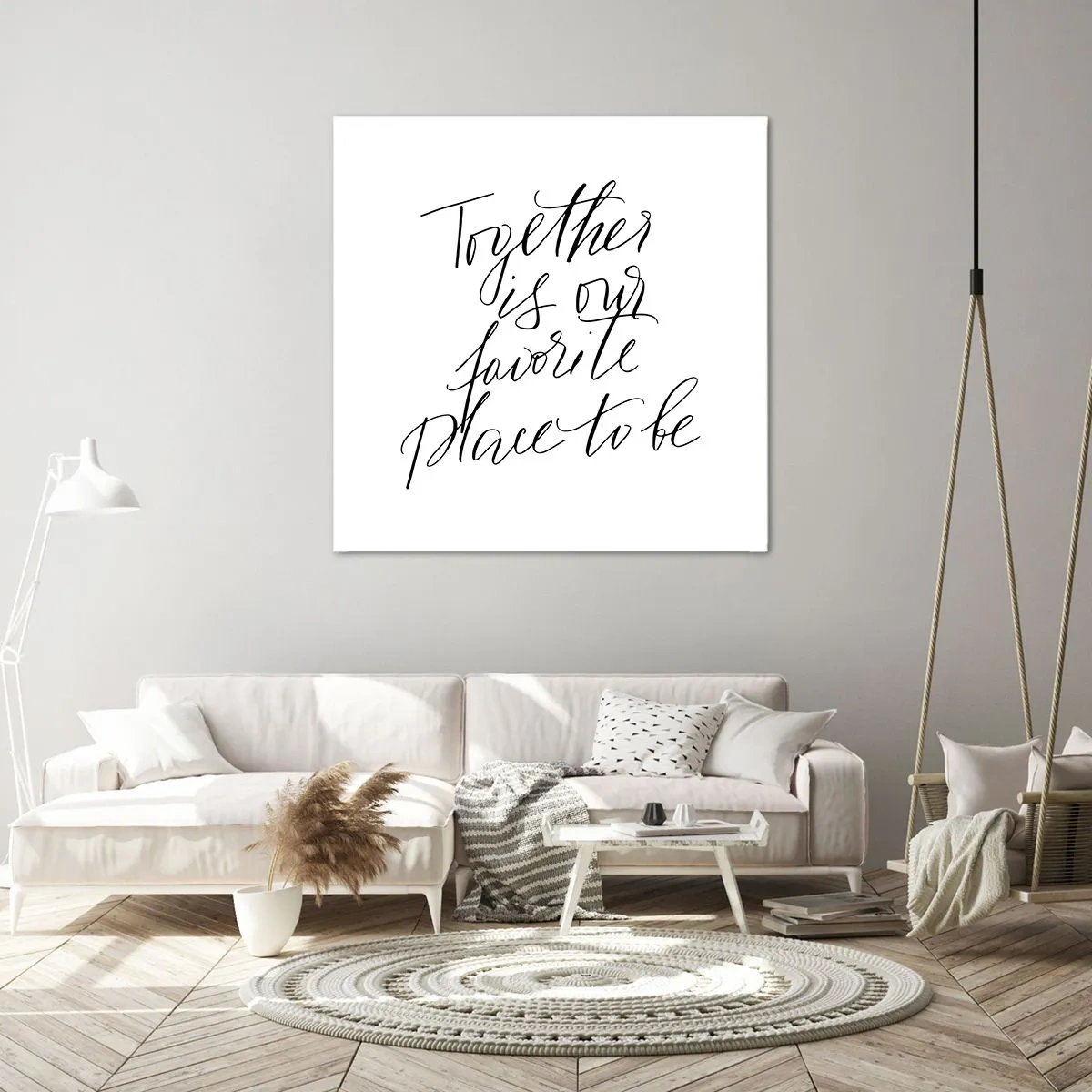 Vászonkép - Te is érzed? - 70x70 cm