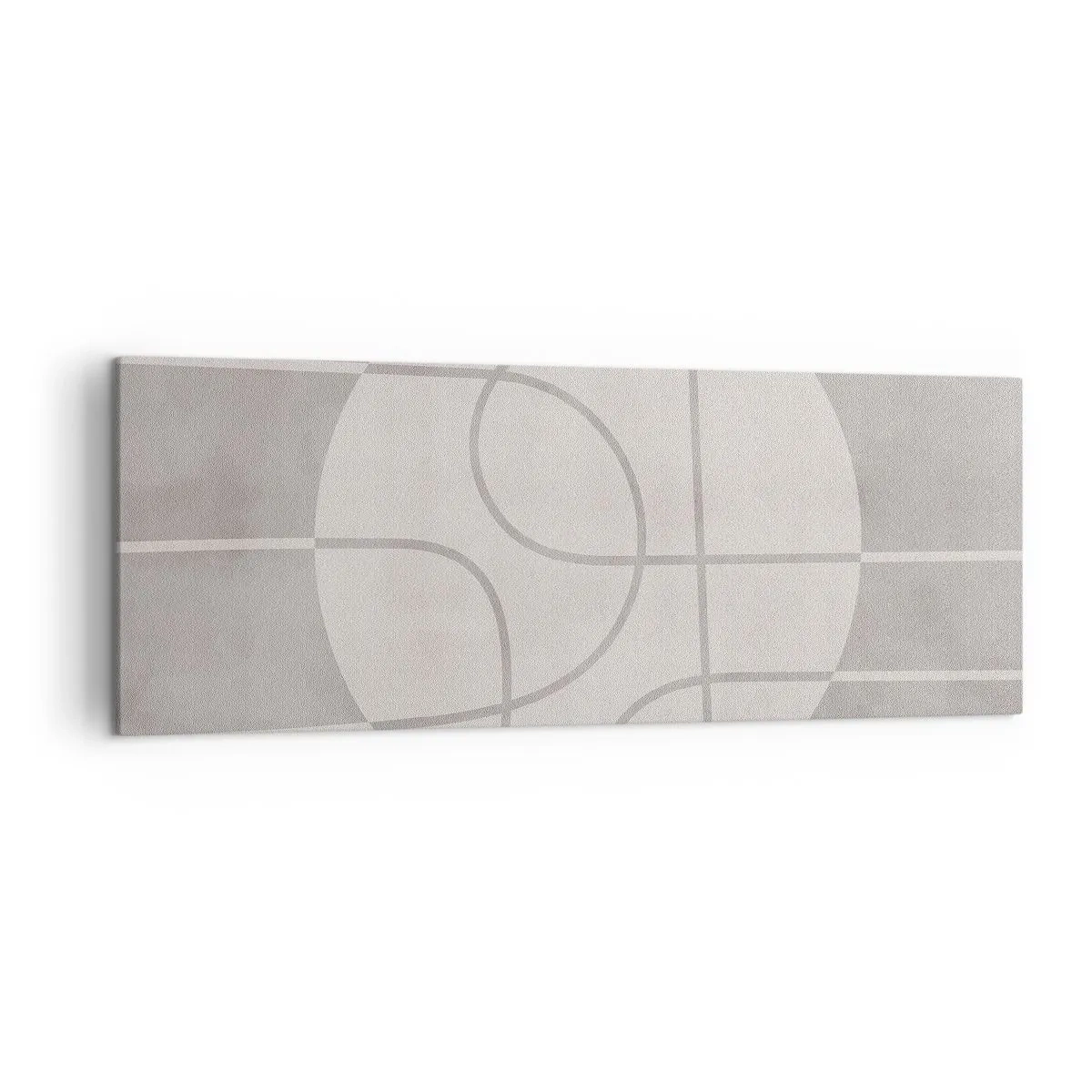 Vászonkép - Körkörös és egyenes - 140x50 cm
