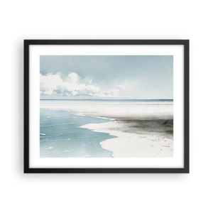 Poszter fehér keretben - Szelíd dagály - 50x40 cm
