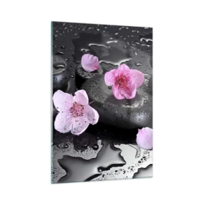 Üveg kép - És a kő leesik a szívről - 50x70 cm