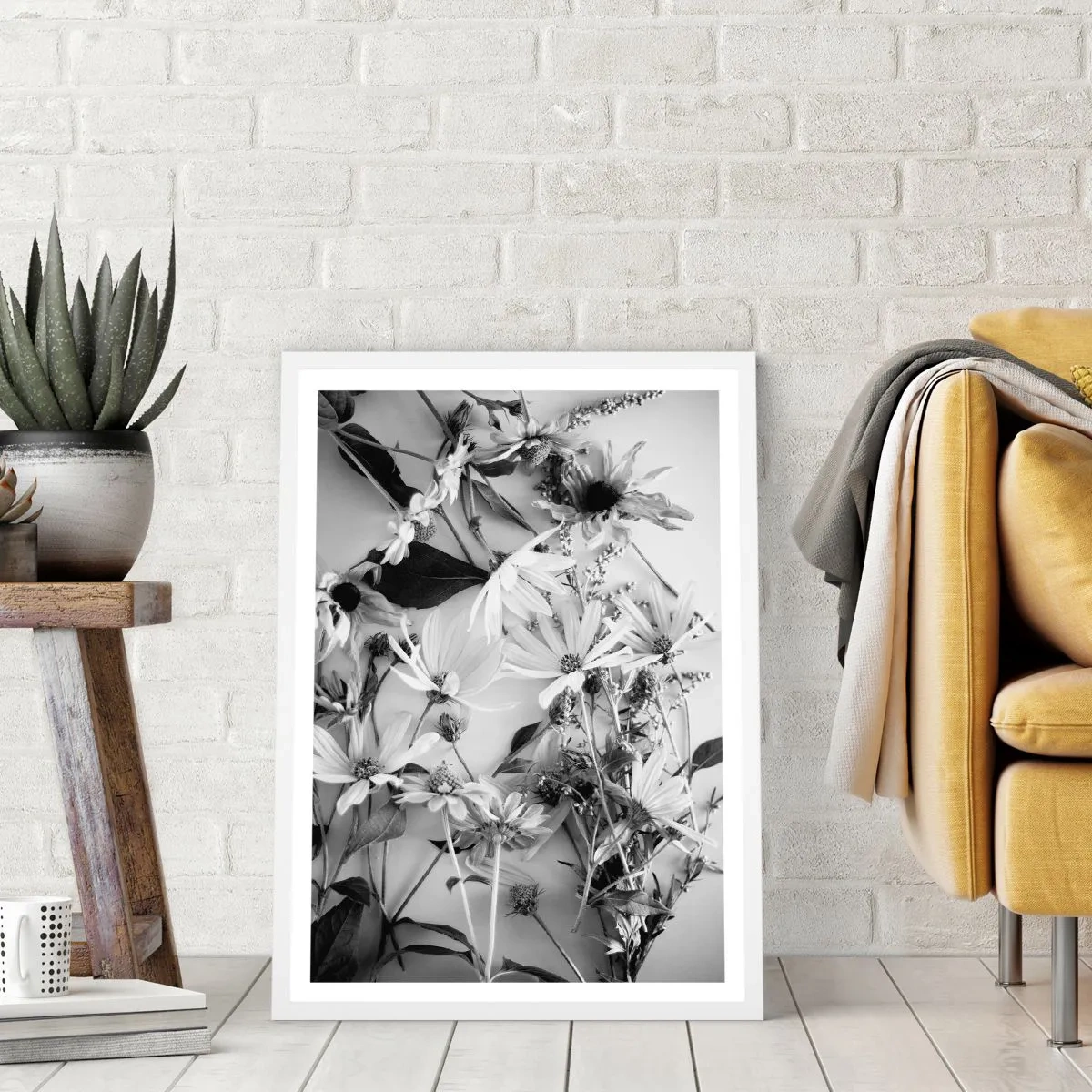 Poszter fekete keretben - Nem virágcsokor - 61x91 cm