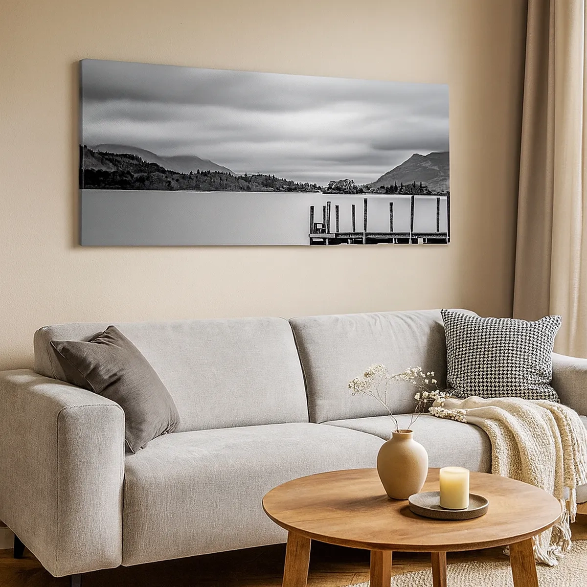 Vászonkép - Szelídség és erő - 30x30 cm