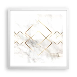 Poszter fekete keretben - Kilátás a végtelenbe - 50x50 cm