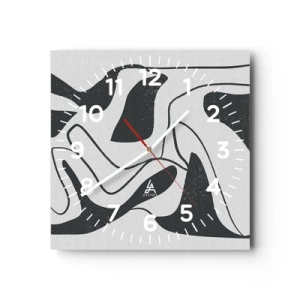 Falióra, Óra - Absztrakt játék egy labirintusban - 30x30 cm