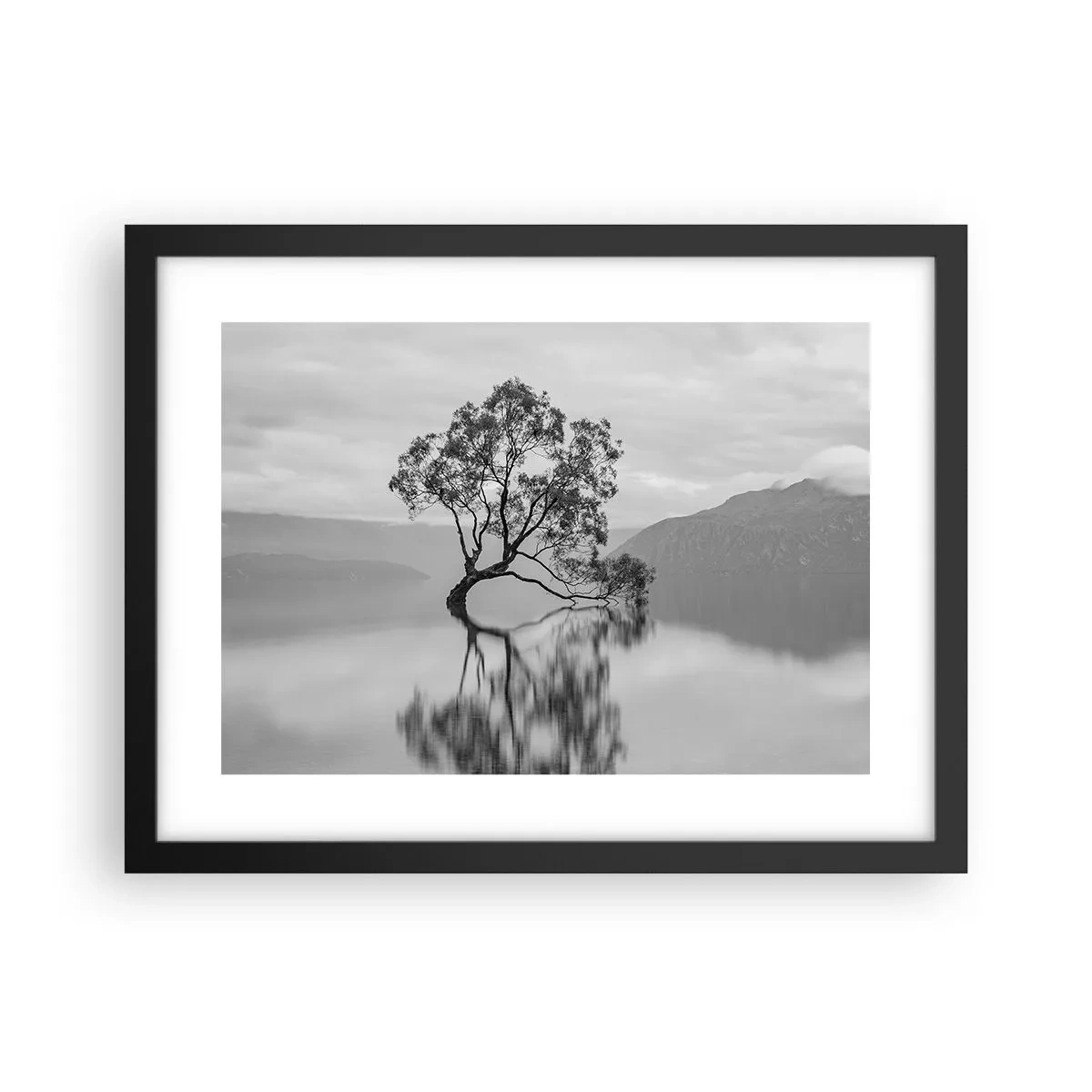 Poszter fehér keretben - Van egy ilyen ország - 40x30 cm