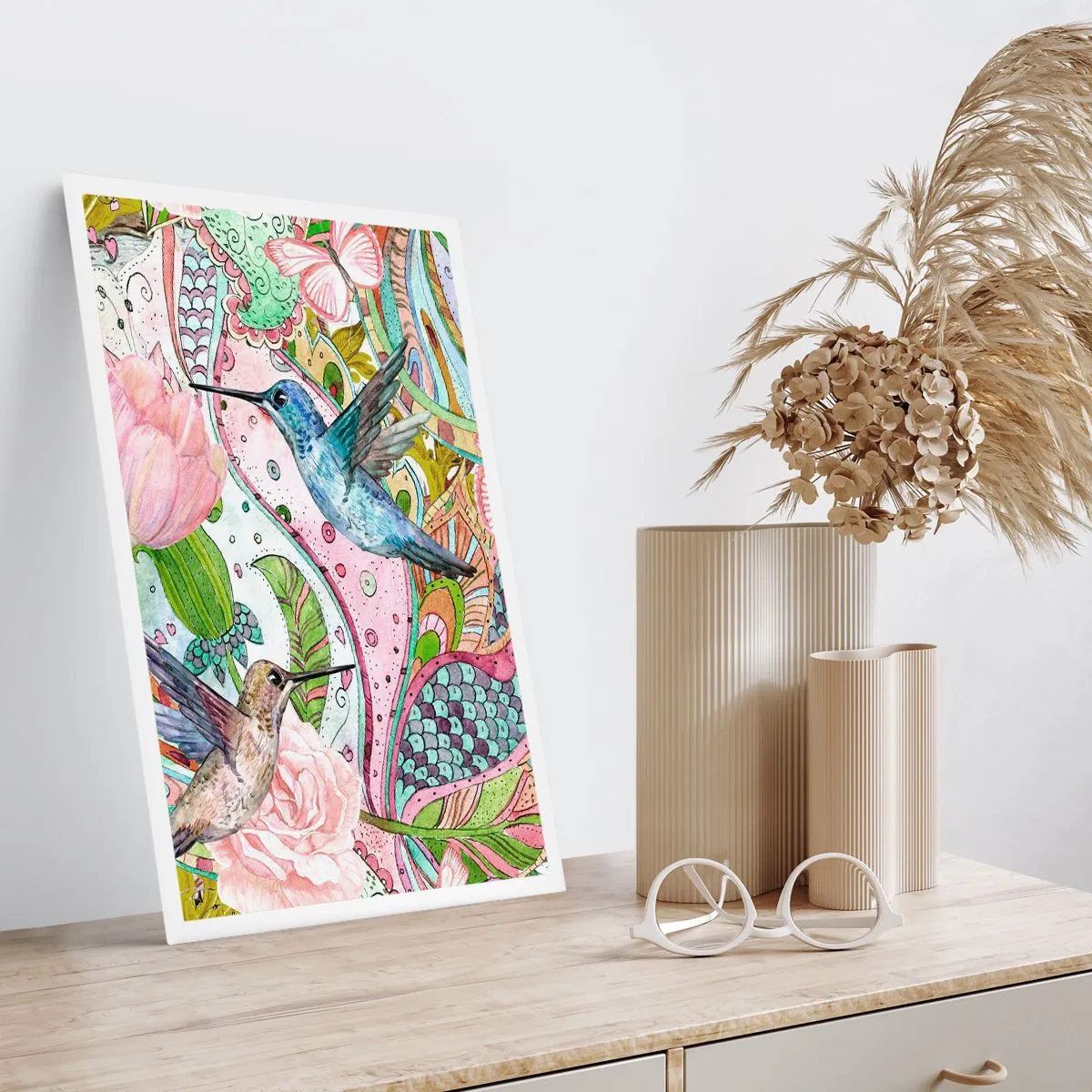 Poszter - Szőlőbe gabalyodva - 70x100 cm