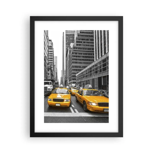 Poszter fehér keretben - Mi színezzük a várost - 30x40 cm