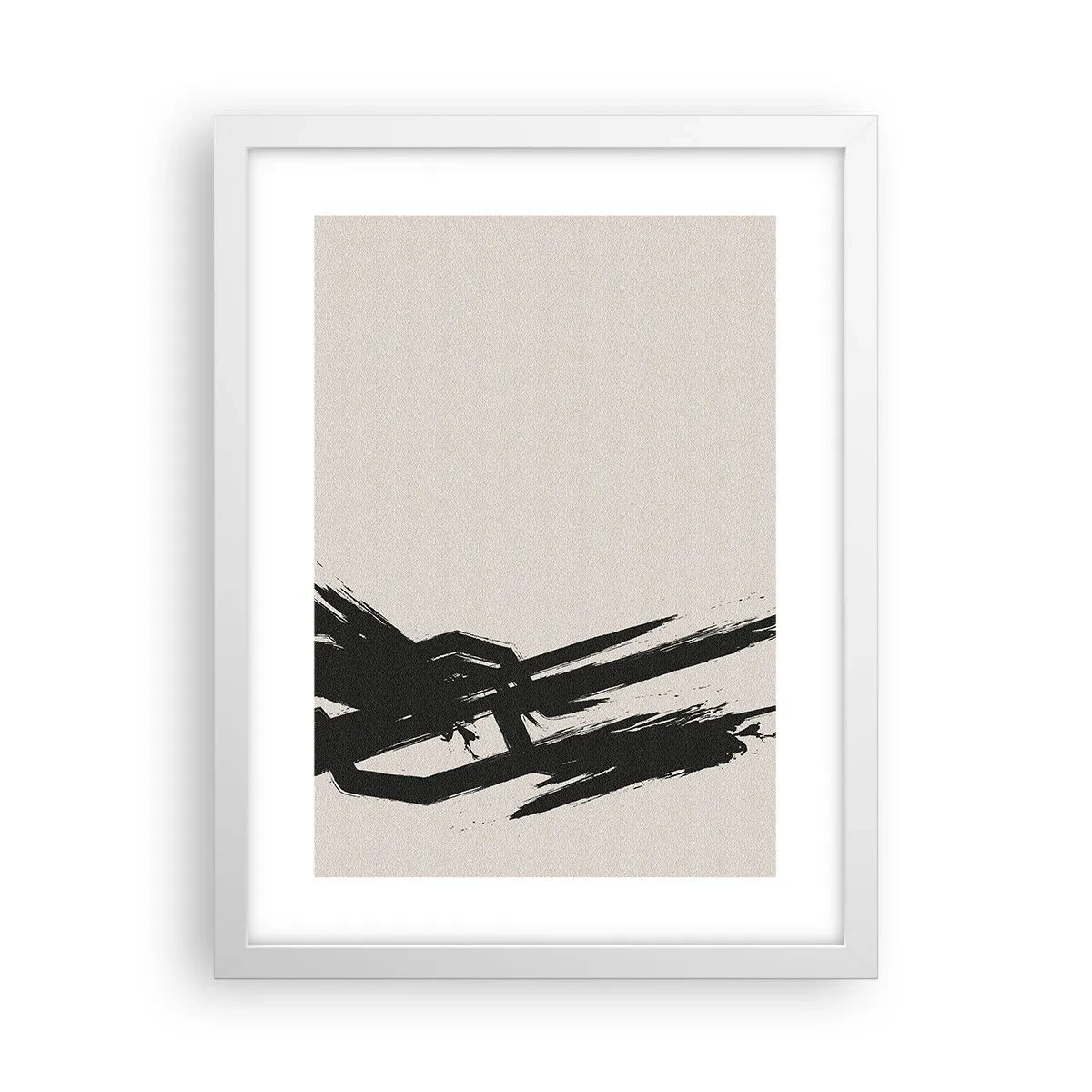 Poszter fekete keretben - Megállíthatatlan lendület - 30x40 cm