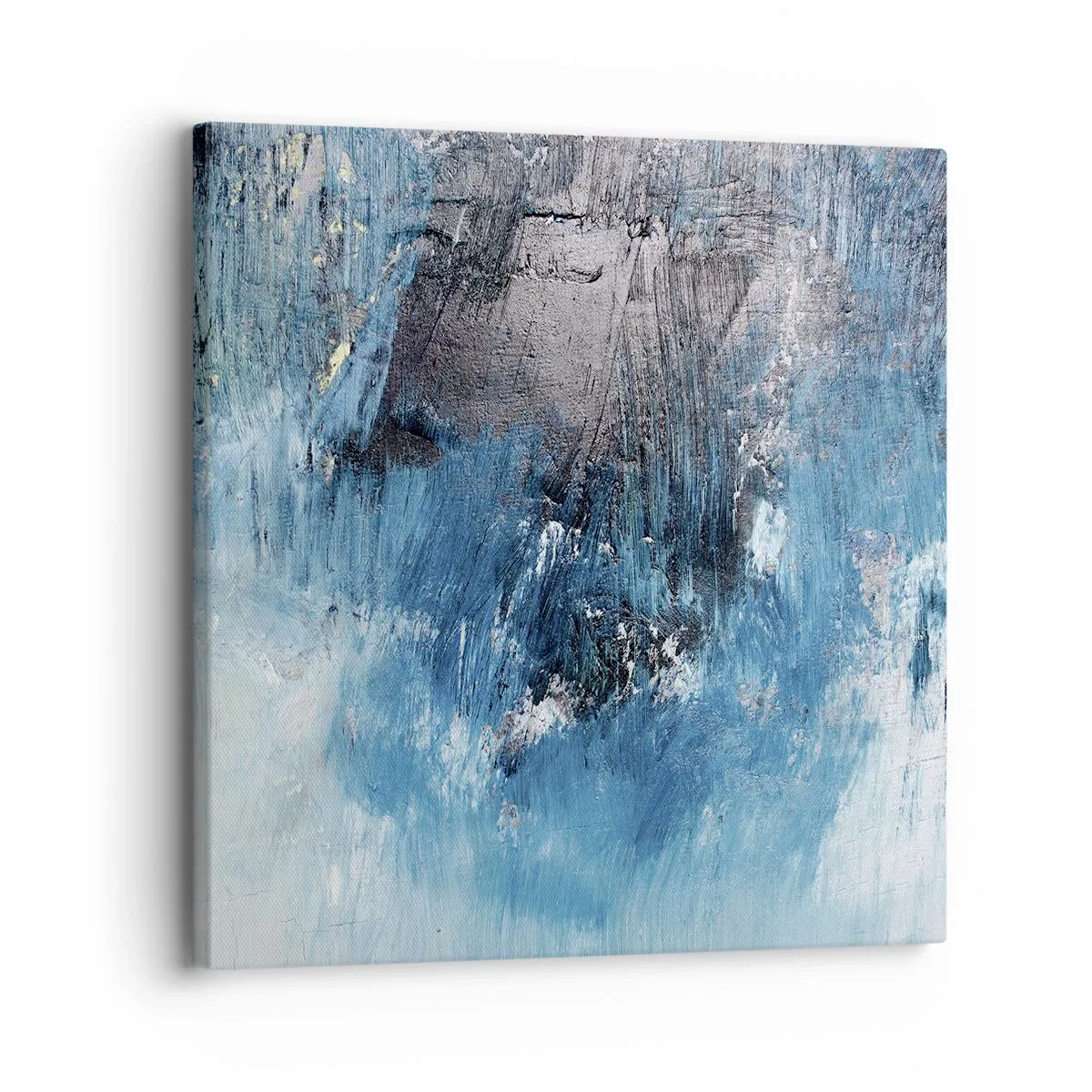 Vászonkép - Kék rapszódia - 30x30 cm