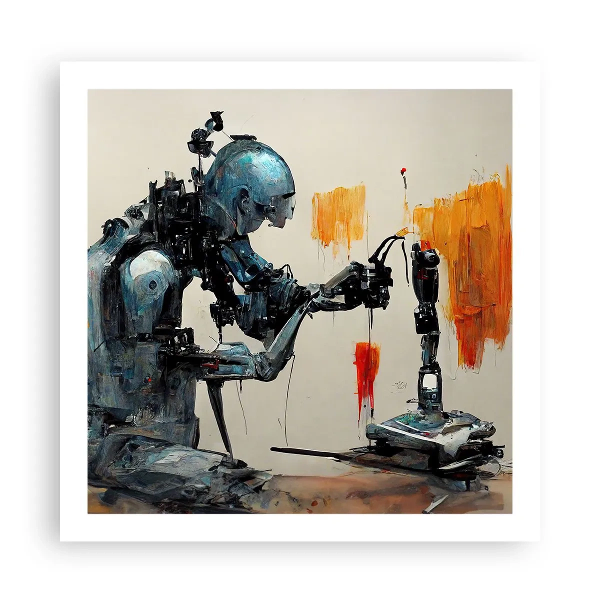 Poszter - Már holnap... - 60x60 cm