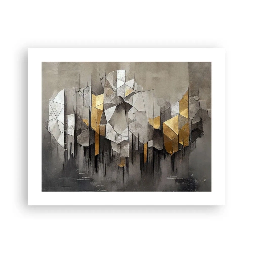 Poszter - Kompozíció jégből és fényből - 50x40 cm