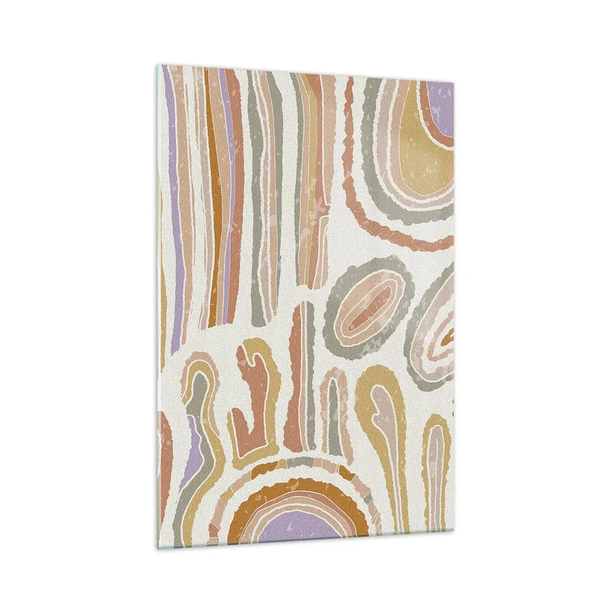 Üveg kép - Színes keresztmetszetek - 70x100 cm