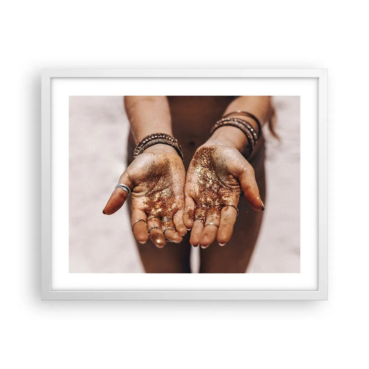 Poszter fekete keretben - Ajándék neked - 50x40 cm