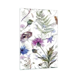 Üveg kép - Lengyel herbárium - 80x120 cm