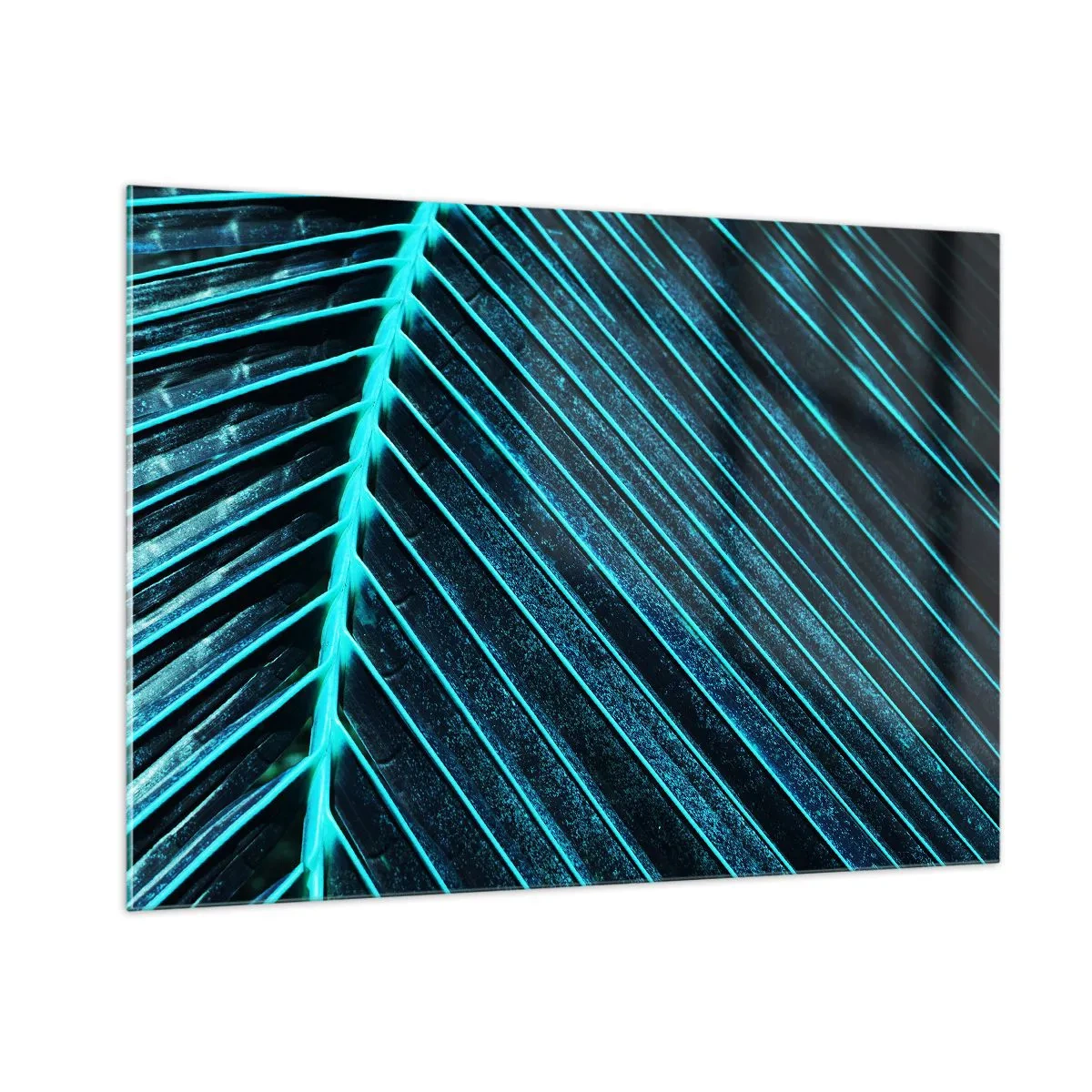 Üveg kép - A zöld textúrája - 100x70 cm