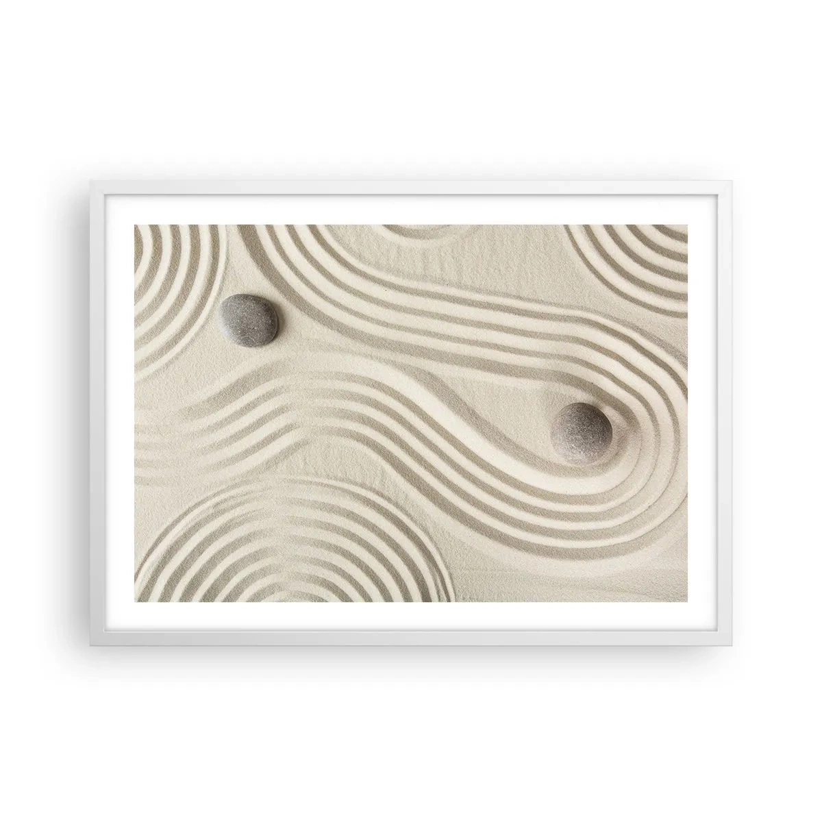 Poszter fekete keretben - A meleg érintése - 70x50 cm