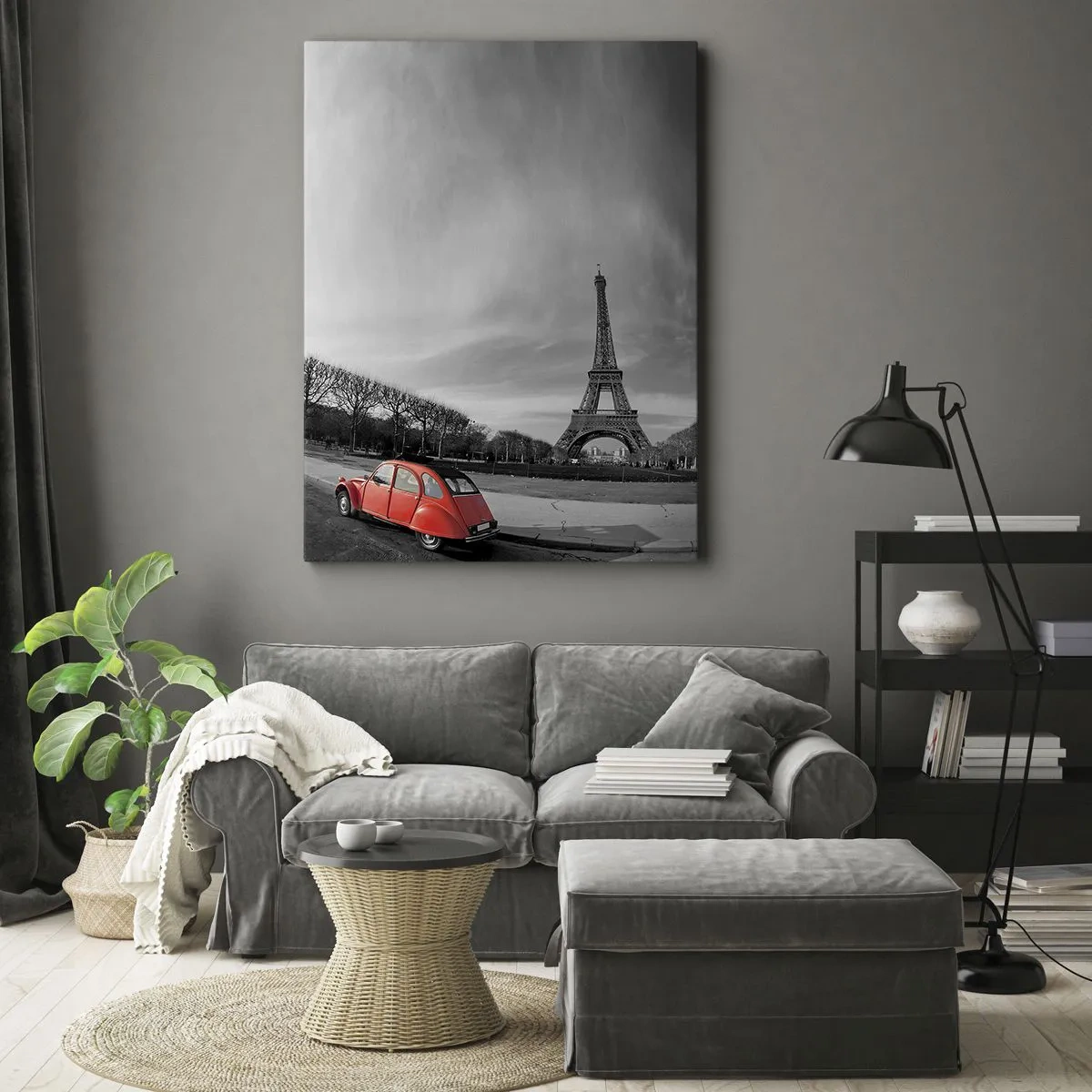 Vászonkép - Párizsibb, mint maga Párizs - 55x100 cm