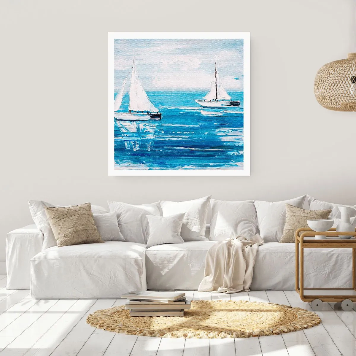 Poszter - Egy barátoddal az oldaladon - 60x60 cm