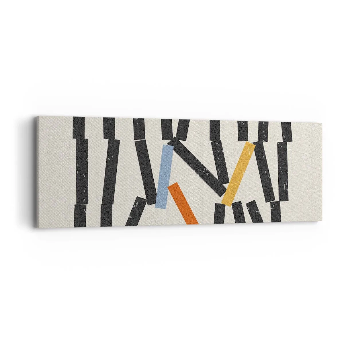 Vászonkép - Dominó - kompozíció - 90x30 cm