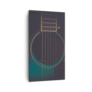 Vászonkép - Egy pillanat, mielőtt megszólal - 45x80 cm