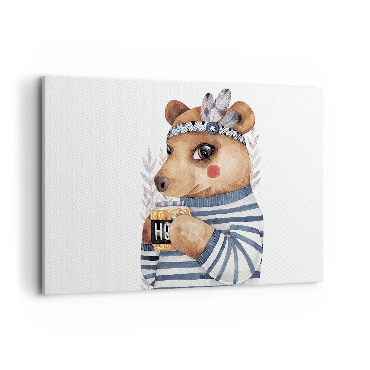 Vászonkép - Édes Mackó - 120x80 cm