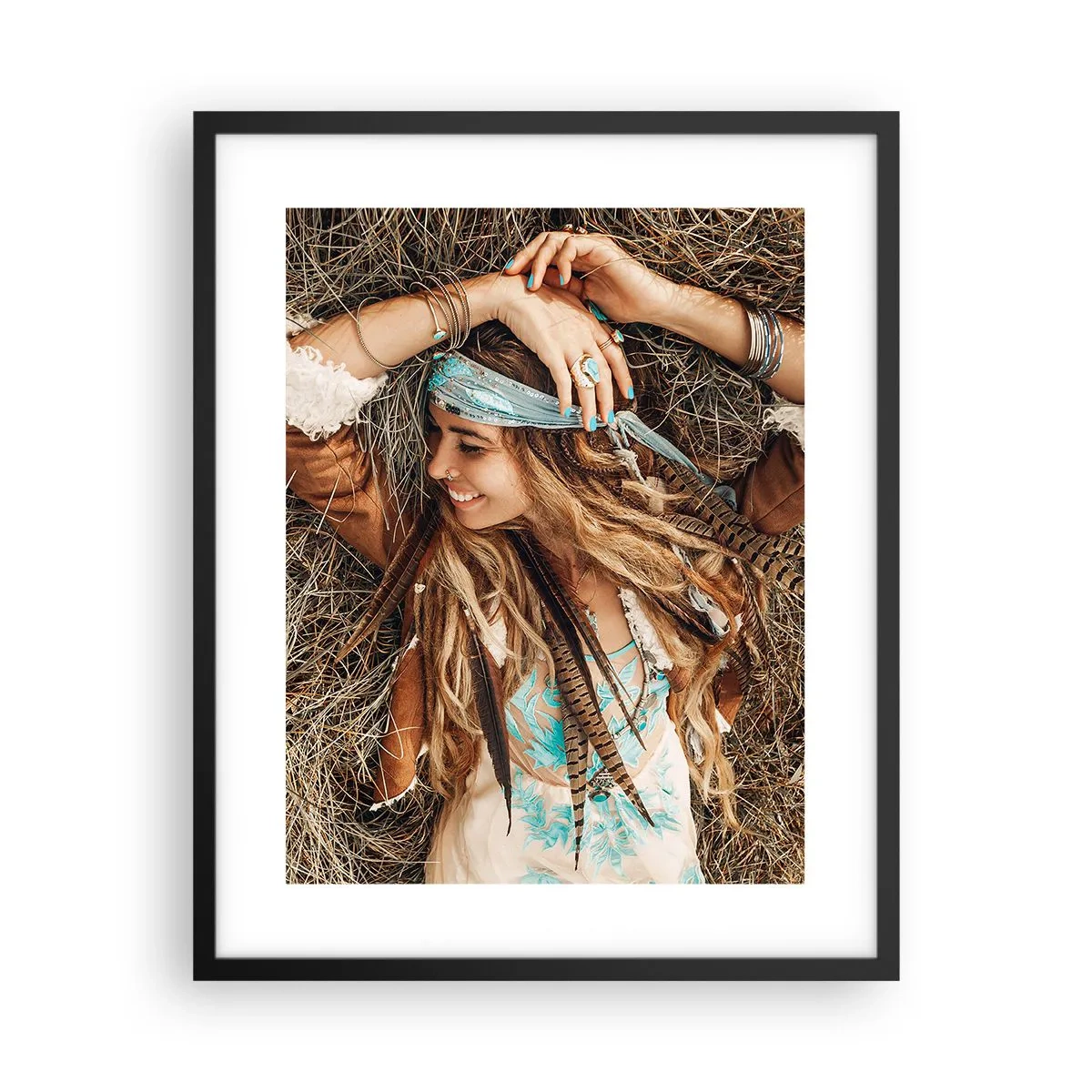 Poszter fehér keretben - Útban a szerelem nyara felé - 40x50 cm