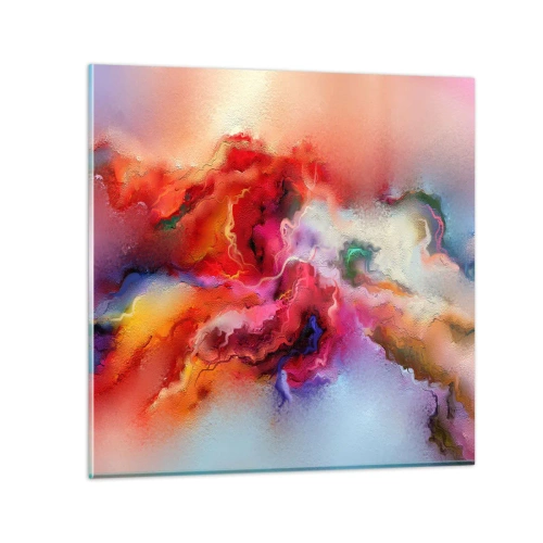 Üveg kép - Hogyan lehet elkapni az álmokat - füst - 40x40 cm