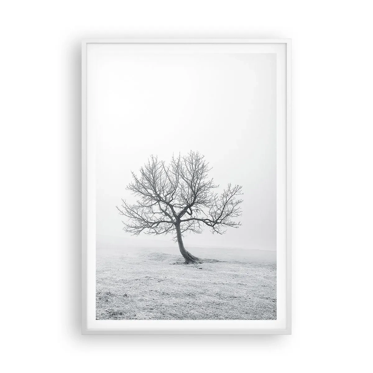 Poszter fekete keretben - A semmi ellen - 70x100 cm