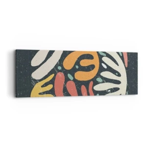 Vászonkép - Kompozíció - mindjárt elkaplak - 90x30 cm