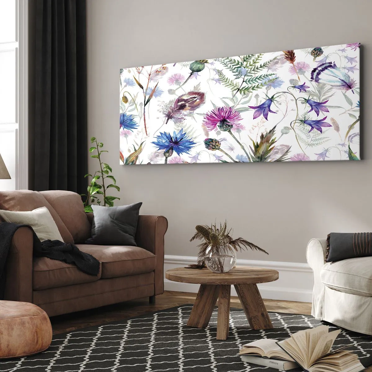 Vászonkép - Lengyel herbárium - 90x30 cm